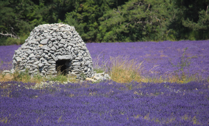 Provence's dry stone structures