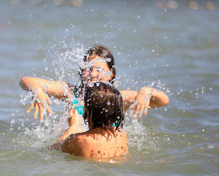 Swimming in Vaucluse